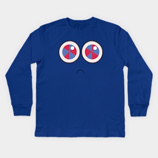 The Pomni Eyes Kids Long Sleeve T-Shirt